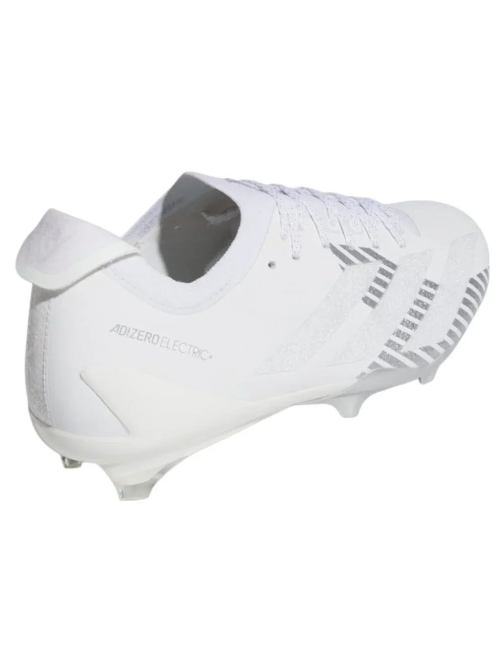 adidas Adizero Electric Size 10.5 Mens Football Cleats White Silver IE6278 NEW